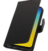 Pull Up Bookstyle voor Samsung Galaxy S10e Zwart