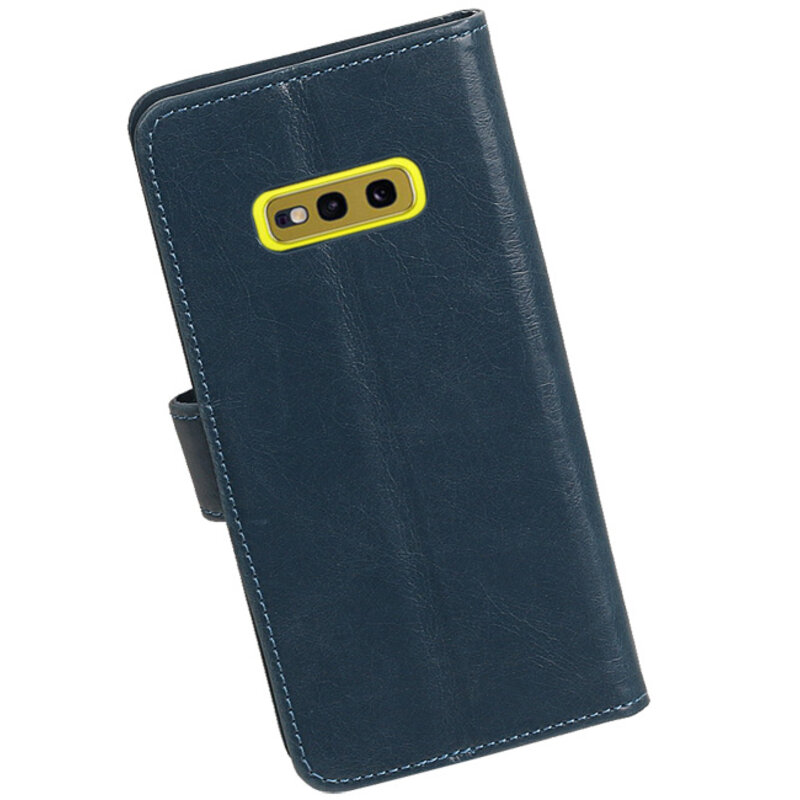 Pull Up Bookstyle pour Samsung Galaxy S10e Bleu