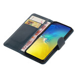 Pull Up Bookstyle per Samsung Galaxy S10e Blue