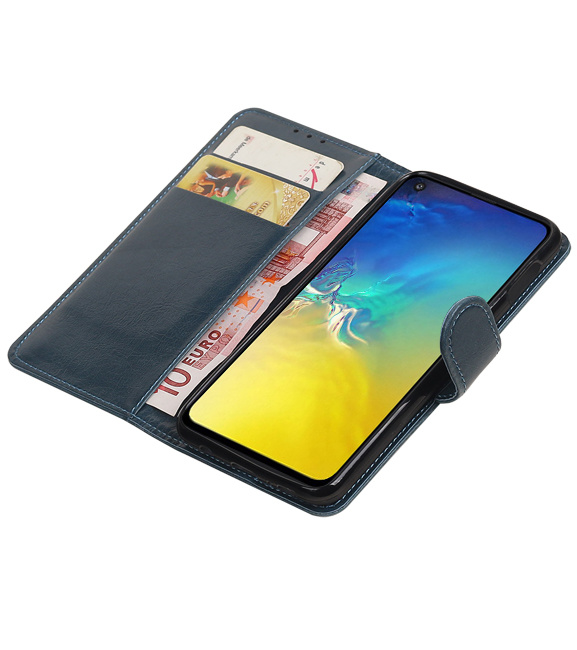 Pull Up Bookstyle para Samsung Galaxy S10e Blue