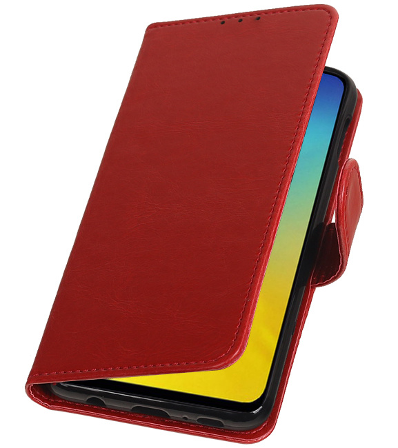 Pull Up Bookstyle voor Samsung Galaxy S10e Rood