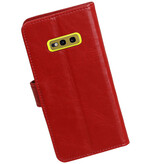 Pull Up Bookstyle for Samsung Galaxy S10e Red