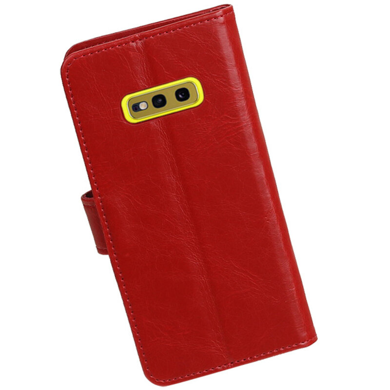 Pull Up Bookstyle für Samsung Galaxy S10e Red