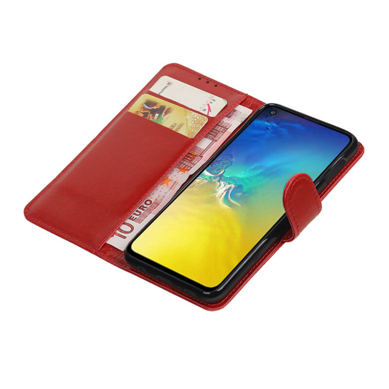 Pull Up Bookstyle for Samsung Galaxy S10e Red
