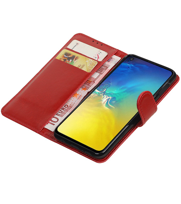 Pull Up Bookstyle for Samsung Galaxy S10e Red