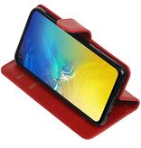 Pull Up Bookstyle para Samsung Galaxy S10e Red