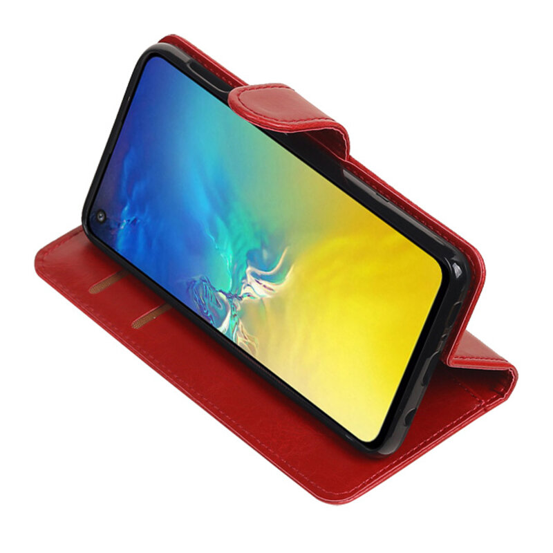 Pull Up Bookstyle for Samsung Galaxy S10e Red