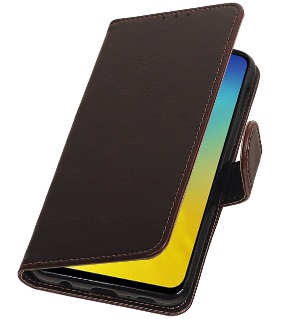 Pull Up Bookstyle per Samsung Galaxy S10e Mocca