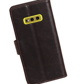 Pull Up Bookstyle para Samsung Galaxy S10e Mocca