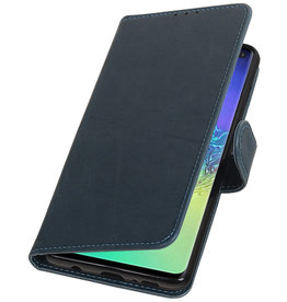 Pull Up Bookstyle pour Samsung Galaxy S10 Plus Bleu