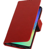Pull Up Bookstyle para Samsung Galaxy S10 Plus Rojo