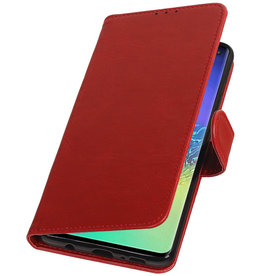 Pull Up Bookstyle pour Samsung Galaxy S10 Plus Rouge