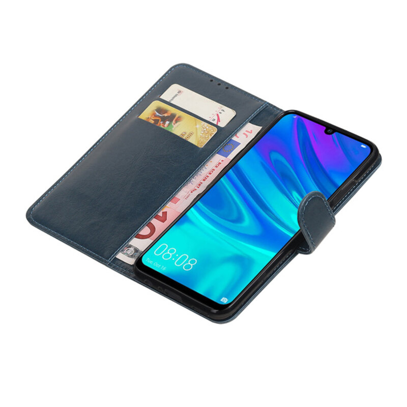 Pull Up Bookstyle for Huawei Honor 10 Lite Blue