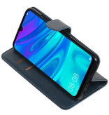 Pull Up Bookstyle voor Huawei Honor 10 Lite Blauw