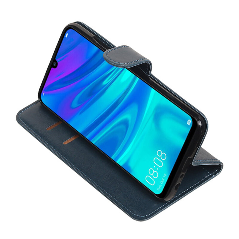 Pull Up Bookstyle for Huawei Honor 10 Lite Blue