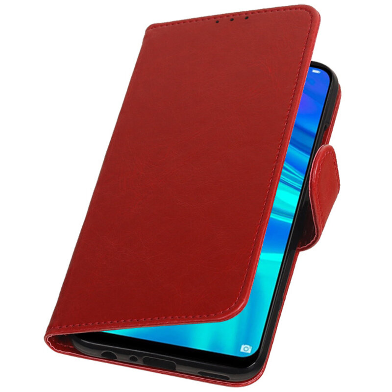Pull Up Bookstyle per Huawei Honor 10 Lite Red