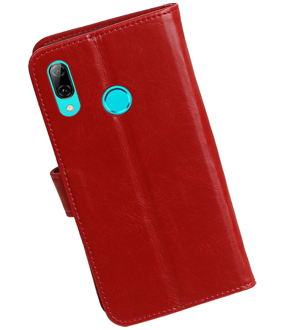 Pull Up Bookstyle voor Huawei Honor 10 Lite Rood