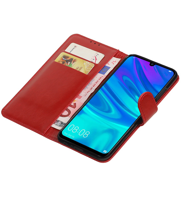 Pull Up Bookstyle für Huawei Honor 10 Lite Red