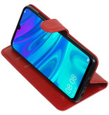 Pull Up Bookstyle voor Huawei Honor 10 Lite Rood