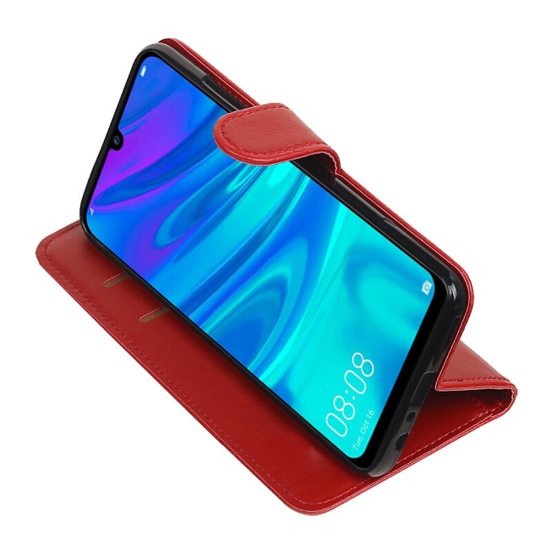 Style de livre Pull Up pour Huawei Honor 10 Lite Red