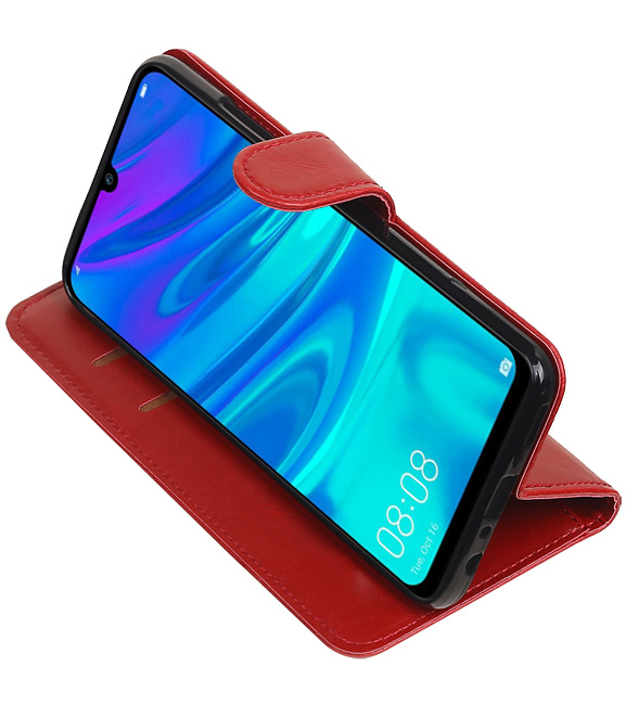 Pull Up Bookstyle voor Huawei Honor 10 Lite Rood