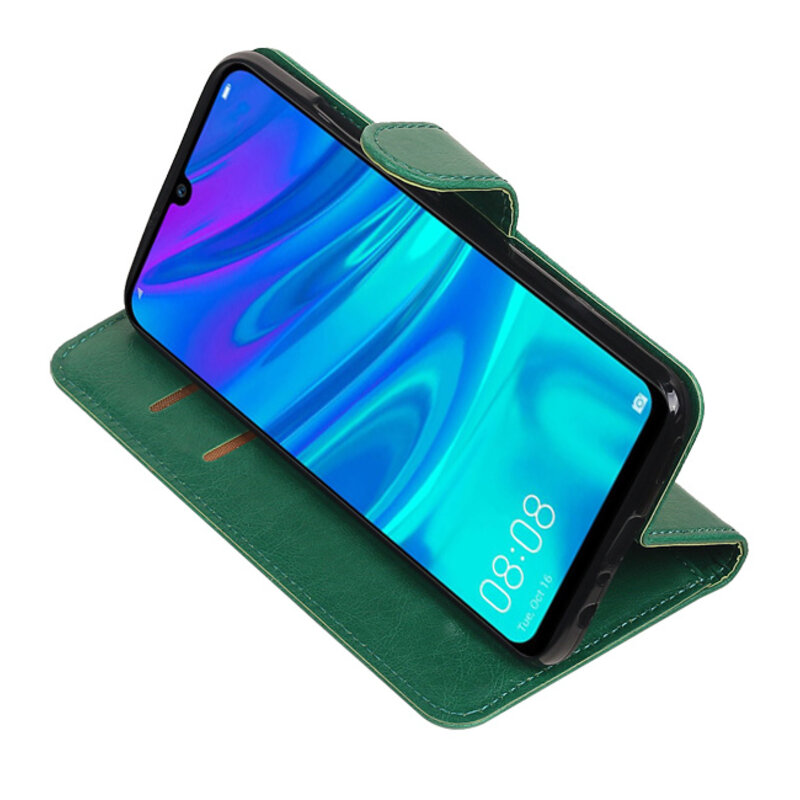 Pull Up Bookstyle for Huawei Honor 10 Lite Green