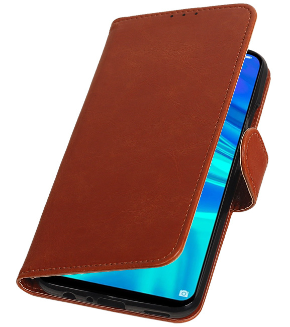 Pull Up Bookstyle for Huawei Honor 10 Lite Brown