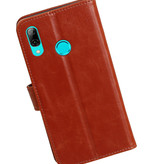 Pull Up Bookstyle für Huawei Honor 10 Lite Brown