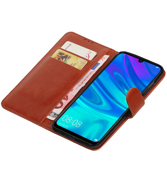 Pull Up Bookstyle per Huawei Honor 10 Lite Brown