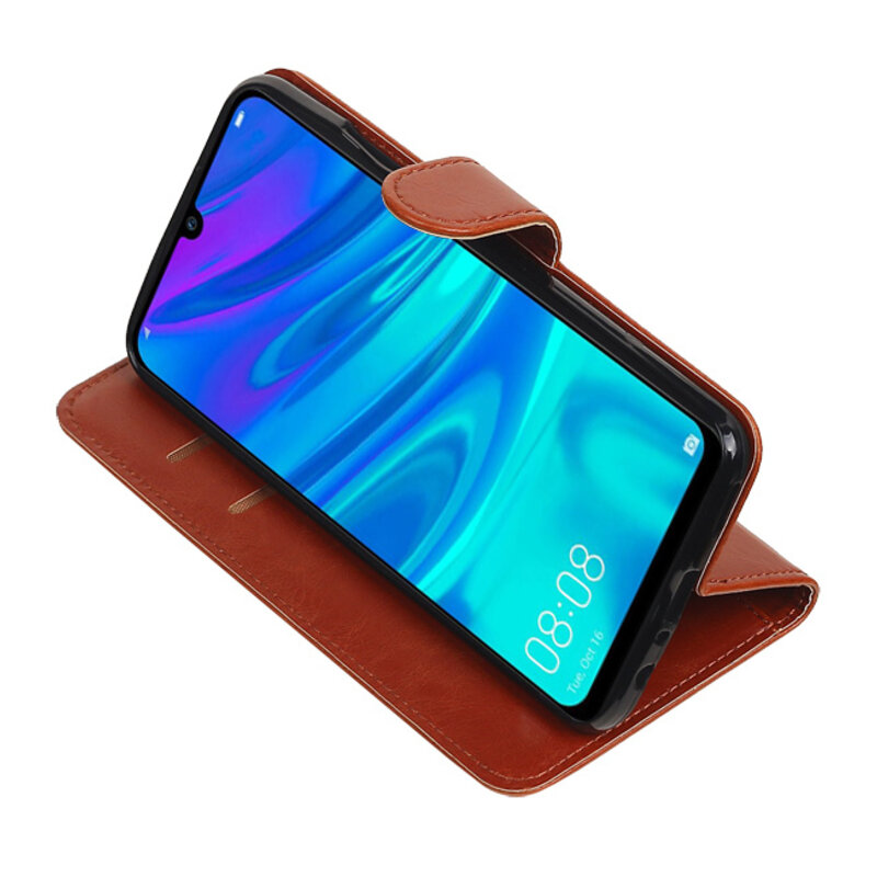 Pull Up Bookstyle for Huawei Honor 10 Lite Brown