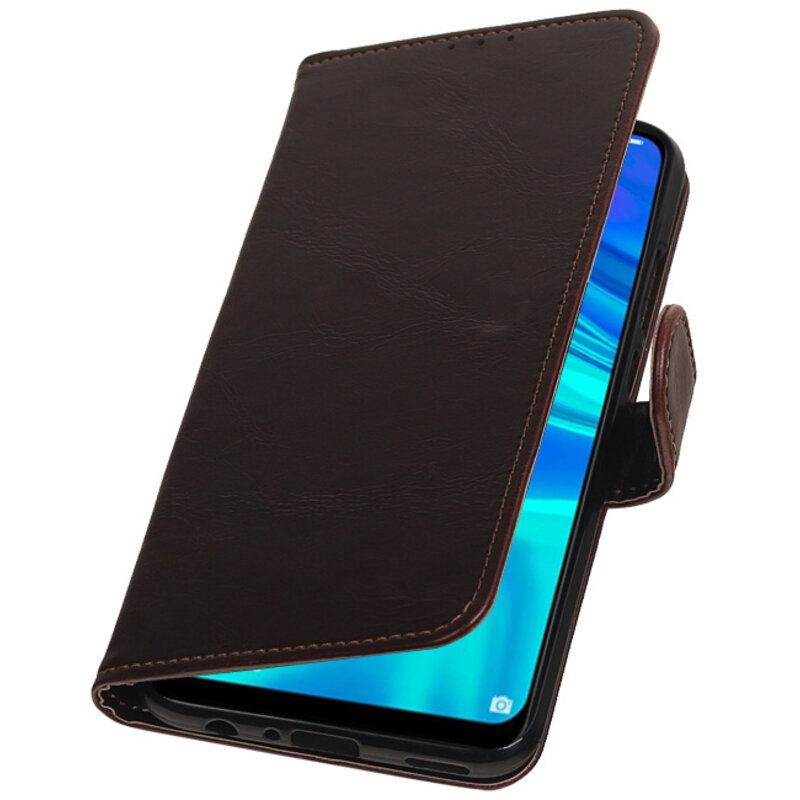 Pull Up Bookstyle for Huawei Honor 10 Lite Mocca