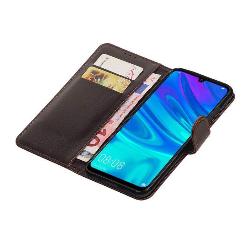 Pull Up Bookstyle para Huawei Honor 10 Lite Mocca