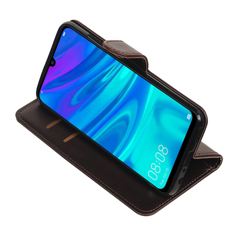 Pull Up Bookstyle para Huawei Honor 10 Lite Mocca