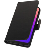 Pull Up Bookstyle für Motorola Moto G7 Schwarz