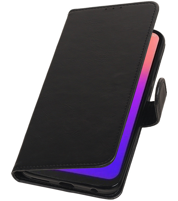 Pull Up Bookstyle para Motorola Moto G7 Negro