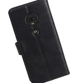 Pull Up Bookstyle for Motorola Moto G7 Black