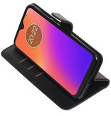 Style de livre Pull Up pour Motorola Moto G7 Noir