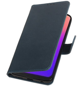 Pull Up Bookstyle para Motorola Moto G7 Azul