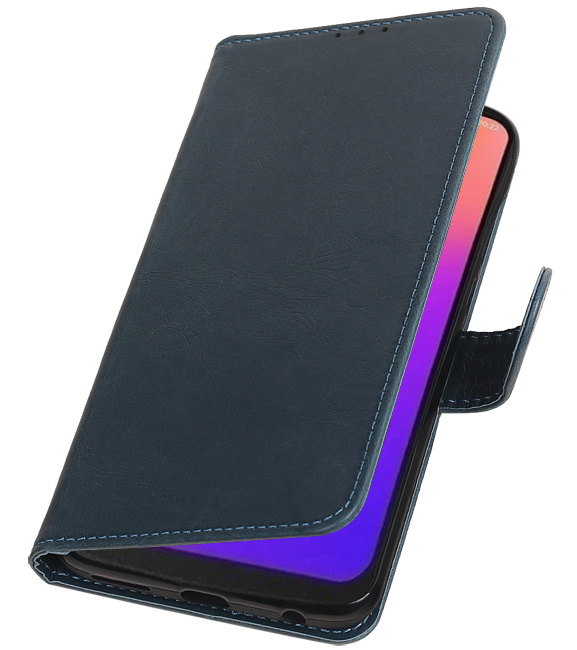 Pull Up Bookstyle para Motorola Moto G7 Azul