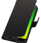 Pull Up Bookstyle for Motorola Moto G7 Power Black