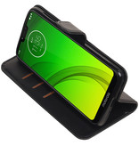 Pull Up Bookstyle für Motorola Moto G7 Power Black