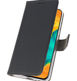 Wallet Cases Hoesje voor Samsung Galaxy A30 Zwart
