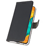 Wallet Cases Hülle für Samsung Galaxy A30 Schwarz