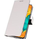 Etuis portefeuille Etui pour Samsung Galaxy A30 Blanc