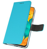 Veske Tasker Etui til Samsung Galaxy A30 Blue