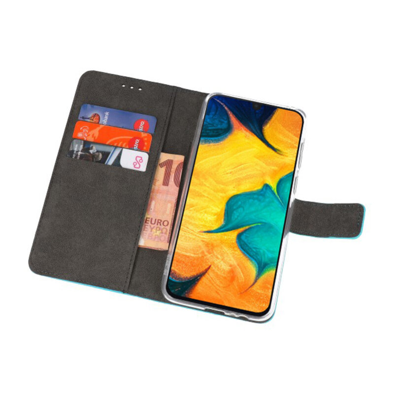 Wallet Cases Case for Samsung Galaxy A30 Blue