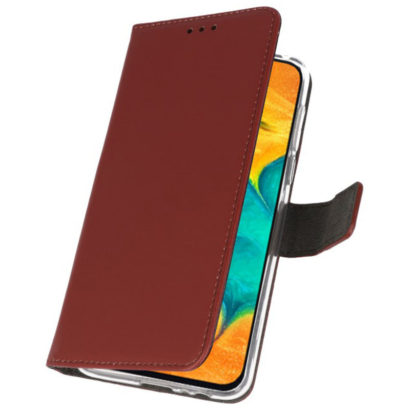 Custodia a Portafoglio per Samsung Galaxy A30 Marrone