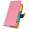 Wallet Cases Hülle für Samsung Galaxy A30 Pink
