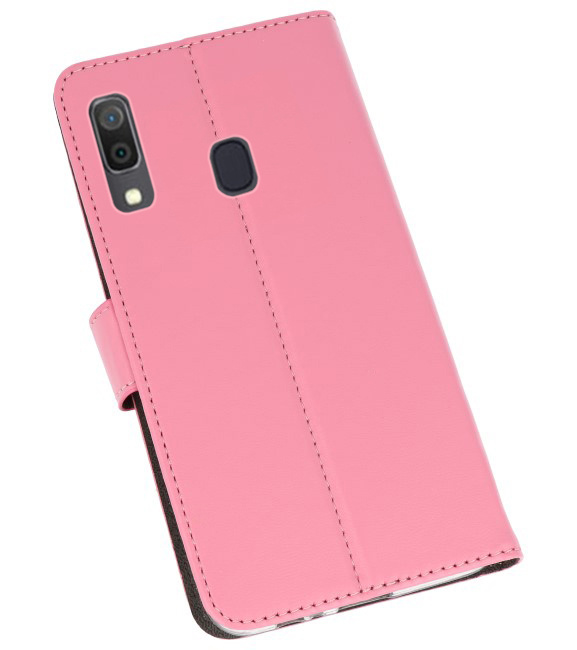 Veske Tasker Etui til Samsung Galaxy A30 Pink