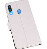 Etuis portefeuille Etui pour Samsung Galaxy A40 Blanc